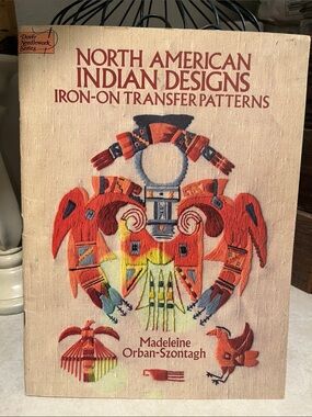 North American, Indian designs iron on